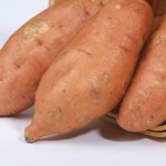 Sweet potato varieties shot in the studio for Don Labonte