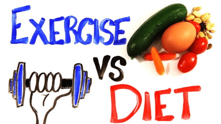 diet vs exercise