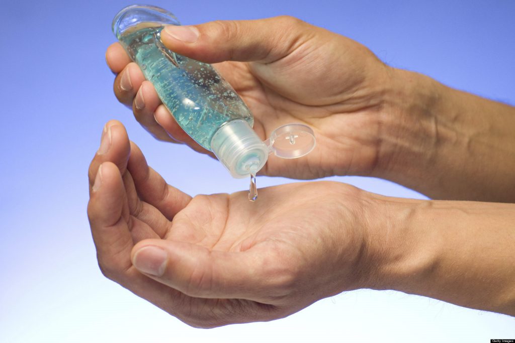 hand sanitizer