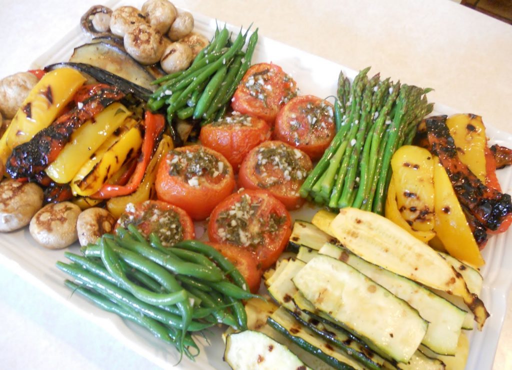 veggies can as well also be grilled