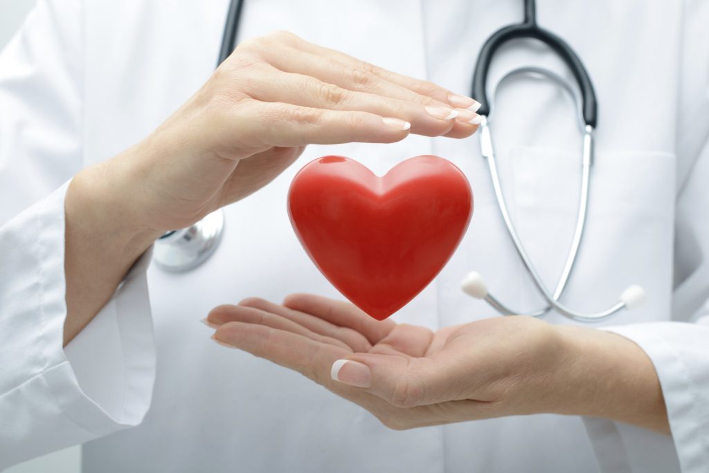 Medic Cradling a Red Heart