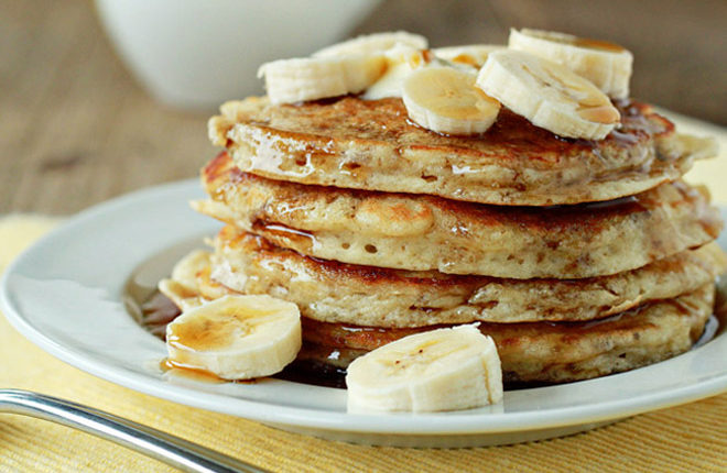 Pancakes for breakfastg