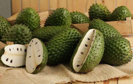 Soft inside but prickly skinned fruit