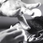 barber shaving