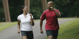 Adults who love exercise