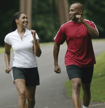 Adults who love exercise