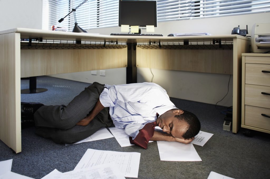 fight sleepiness at work