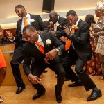 Dancing at wedding