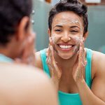 Moisturizing with shea butter