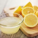 Lemon-coconut oil juice