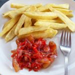 fried sweet potatoes