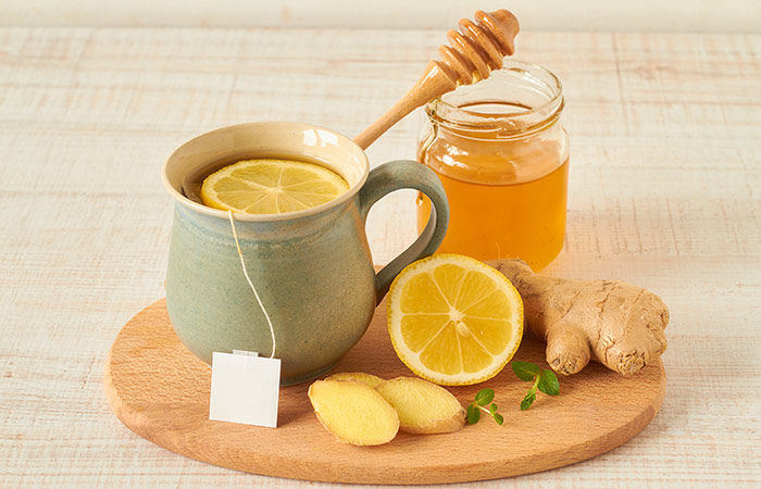 Honey, Lemon and ginger