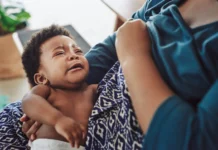 breastfeeding mother and child