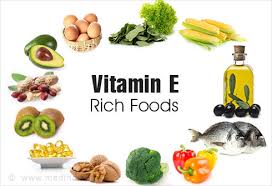 Food sources of vitamin E useful in hormonal acne
