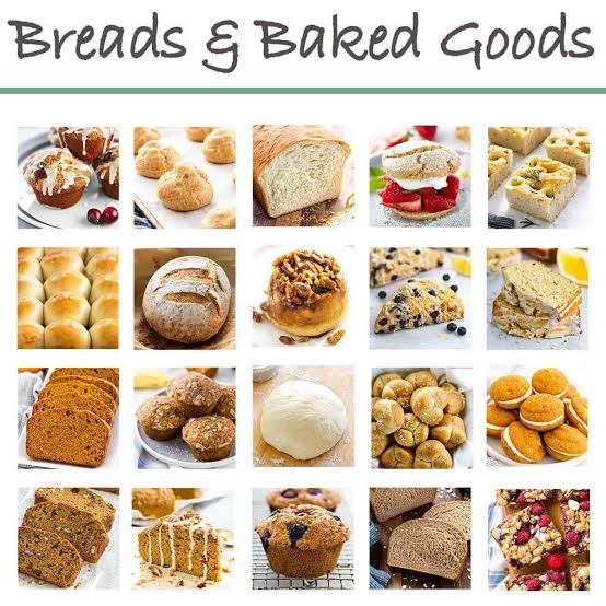 Baked foods, contain egg, rich in essential amino acids
