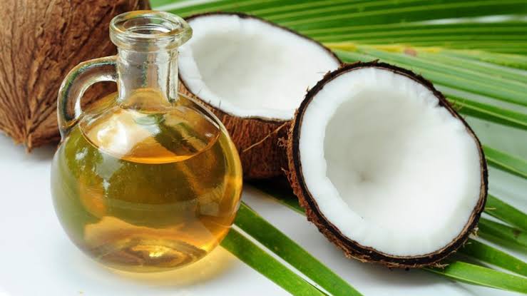 Pure coconut oil,
