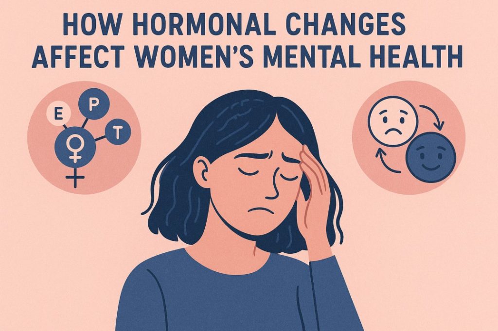 Female hormones and mental health